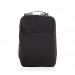 Mochila de RPET con bolsillo frontal para PC 15” Swiss Peak color negro segunda vista