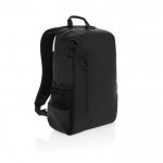 Mochila de RPET resistente al agua con bolsillo frontal PC 15,6” color negro