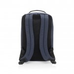 Mochila eco organizadora multiusos con interior forrado PC 15” color azul marino cuarta vista