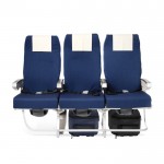 Mochila eco organizadora multiusos con interior forrado PC 15” color azul marino séptima vista