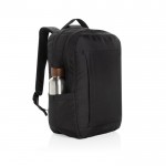 Mochila con bolsillo frontal con cremallera PC 15,6” Swiss Peak color negro quinta vista