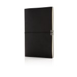 Libretas con tapas blandas flexibles color negro