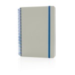 Cuadernos con anillas en espiral color azul