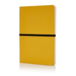 Libretas con tapa blanda de colores color amarillo