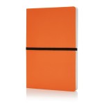 Libretas con tapa blanda de colores color naranja