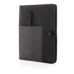 Portafolios con libreta color negro