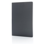 Libretas con papel de piedra color gris oscuro