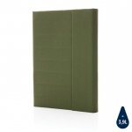 Portafolios con libreta y cierre magnético color verde militar