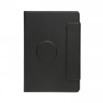 Portafolio magnético ecológico con tapa dura A5 hojas a rayas color negro séptima vista