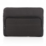 Funda para portátil con bolsillo lateral color negro segunda vista