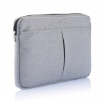 Funda para portátil fabricada sin PVC color gris