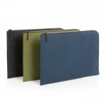 Elegante funda minimalista para portátil color azul marino vista general