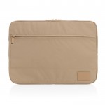 Funda para portátil de 15,6'' reciclada color marrón claro