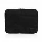 Funda de poliéster reciclado para portátil de 14'' color negro