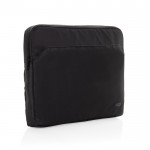 Funda de RPET con forro y bolsillo frontal Swiss Peak PC 15,6” color negro