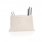 Estuche de lona reciclada de 285 g/m2 color blanco roto