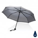 Paraguas plegable reflectante color gris