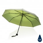 Paraguas plegable de plástico reciclado color verde