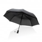 Paraguas pequeño antiviento color negro septima vista