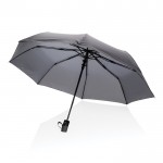 Paraguas pequeño antiviento color gris oscuro septima vista