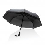 Paraguas de apertura y cierre con botón color negro septima vista