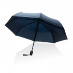 Paraguas de apertura y cierre con botón color azul marino septima vista