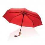 Paraguas de cierre y apertura automáticos color rojo septima vista