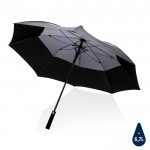 Paraguas antitormenta de dos colores color gris oscuro