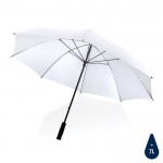 Paraguas manual de gran tamaño color blanco
