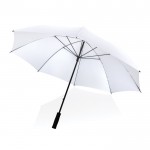 Paraguas manual de gran tamaño color blanco quinta vista