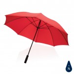 Paraguas manual de gran tamaño color rojo