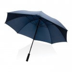 Paraguas manual de gran tamaño color azul marino quinta vista