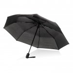 Paraguas automático a prueba de tormentas de 21” Swiss Peak color negro