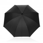 Paraguas premium en RPET con apertura automática Ø130 Swiss Peak color negro segunda vista