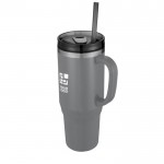 Vaso con pajita con aislamiento de aire de doble pared 1,2L vista principal