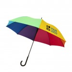 Original paraguas publicitario multicolor vista principal