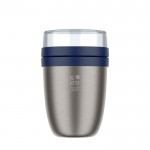Fiambrera térmica con doble compartimento separado 700ml Mepal Ellipse 2.0 vista principal