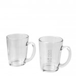 Set de dos vasos de té de vidrio con capacidad para 310ml vista principal