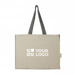 Bolsa de algodón reciclado 190 g/m2 vista principal