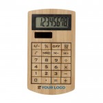 Calculadora original de bambú vista principal