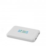 Batería externa de plástico reciclado delgada y elegante 5.000 mAh vista principal