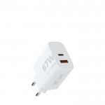 Enchufe cargador con 2 puertos USB y una potencia de 67W vista principal