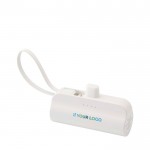 Batería externa 2 en 1 de plástico reciclado con soporte plegable vista principal