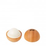 Bálsamo labial de aroma de vainilla con carcasa de bambú FPS 15 vista principal