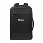 Mochila para portátil resistente de poliéster reciclado 17” vista principal