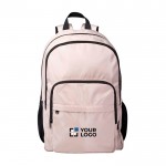 Mochila para portátil de poliéster reciclado con bolsillo PC 15” vista principal