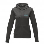 Sudadera de capucha de algodón mujer 240 g/m2 Elevate Essentials