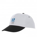 Gorra bicolor de algodón 175 g/m2 vista principal