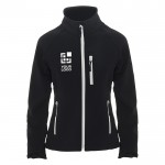 Chaqueta softshell para mujer de poliéster y elastano 300 g/m2 Roly vista principal