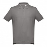 Polos impresos algodón 195 g/m2 color gris oscuro primera vista
